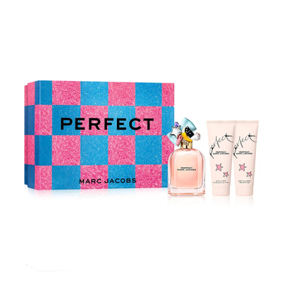 Set dhuratë Marc Jacobs Perfect, EDP, 100ml + losion trupi, 75ml + xhel dushi, 75ml