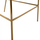Stol velvet + metal 54×58×95 cm (HM8735.04), zezë/ ari