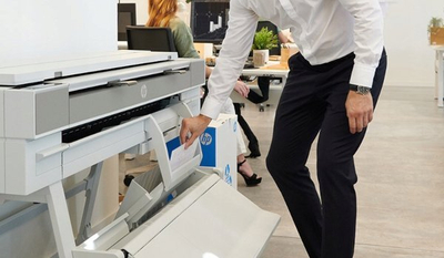 Printer multifunksion HP DesignJet T950, 36", inkjet, i bardhë