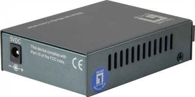Media konvertues LevelOne FVT-1101, 10/100Mbps, nga RJ45 në SC MM 2km, gri
