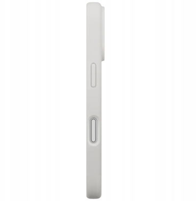 Këllëf telefoni Uniq Lino për iPhone 17, Magclick, silikon, gri e çelët