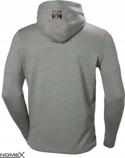 Bluzë me kapuç Helly Hansen Chelsea Evolution, pambuk, për burra, gri