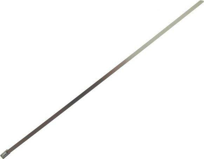 Shirit fiksues inox Ball-lock 12x350mm, çelik T304, ngjyrë argjendi
