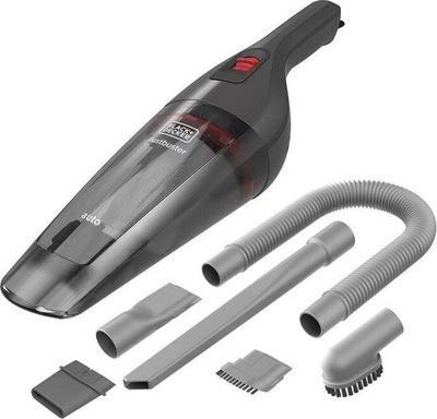 Black & Decker NVB12AVA-XJ Рачен Правосмукалка, Сиво/Црвено