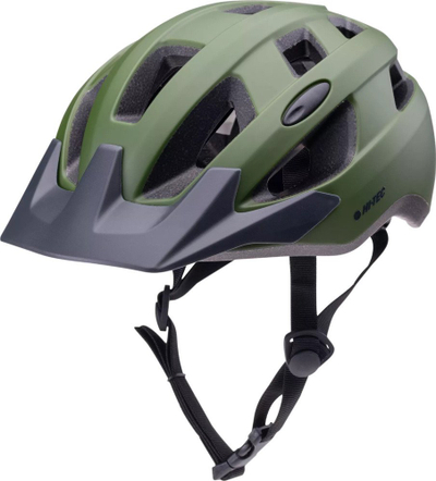 Helmetë biçiklete Hi-Tec Brenn, madhësia L, IN-MOULD, jeshile