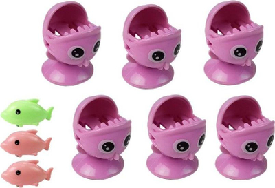 Loja peshkimi Lean Sport Fishing Game Set, me efekte zanore, rozë