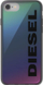 Mbrojtëse telefoni Diesel Snap Case për iPhone 6/7/8/SE, holografike, e zezë