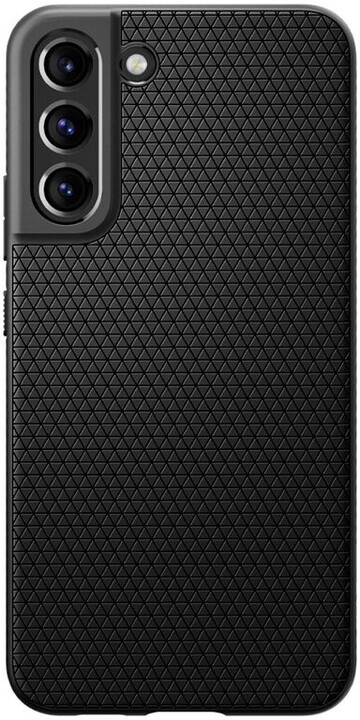 Mbrojtëse Spigen Liquid Air për Samsung Galaxy S22, e zezë