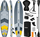 Paddleboard fryrë Rebel RBA-4518-G Sup Active Pro, 335 cm, set me aksesorë, gri