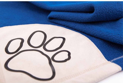Batanije për qen Hobbydog 140 Blanket, madhësi e madhe, blu