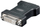 Adapter video Goobay, nga DVI në VGA, ngjyrë e zezë