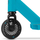 Trotinet freestyle Spokey Trippy SPK-944608, rrota 100 mm, mban deri 100 kg, i zi me blu