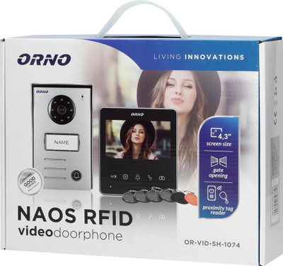Interkom Orno Naos, 4.3" LCD, i zi