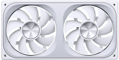 Ventilator PC Jonsbo ZA-240, 240mm, PWM ARGB, i bardhë