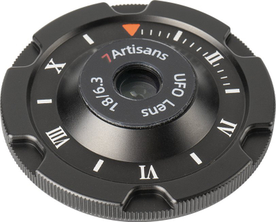 Leќa 7artisans Photoelectric 18mm F/6.3 UFO, Canon EF-M, широк агол, црна