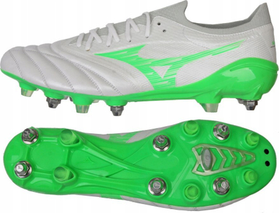 Atlete futbolli Mizuno Morelia Neo IV Beta Elite Mix SG M P1GC254237, terren i butë, të bardha