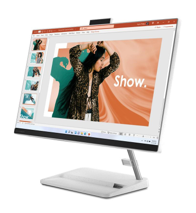 Kompjuter All-in-One Lenovo IdeaCentre AIO 3 24IAP7, 23.8\", Intel Core i5-13420H, 16GB RAM, 1TB SSD, i bardhë