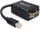 Përshtatës Delock DisplayPort Mini AV D-Sub (VGA) (65256), i zi