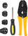 Set pinca krimpuese Klet E6110, për terminale elektrike, metalik