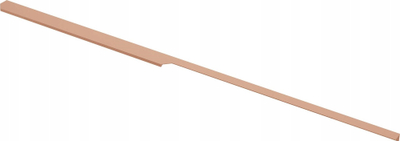 Dorezë mobiliarje Elita Soho, profil i gjatë 100 cm, rose gold