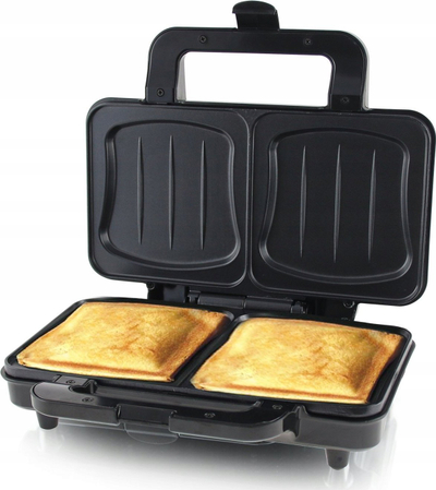 Toster sanduiçesh Emerio XXL, 2 feta, 900W, formë guaske
