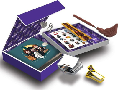 Set ditari LEGO Harry Potter Diary Box Set, 176 faqe, me dry dhe stilolaps, shumëngjyrësh