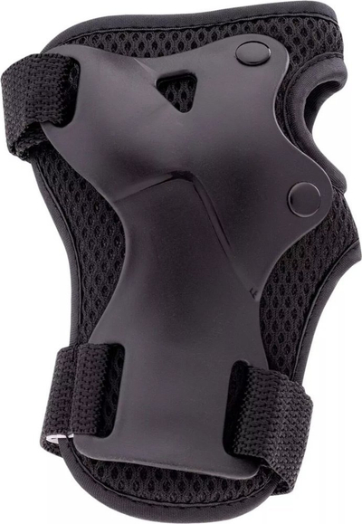 Set mbrojtës për fëmijë Martes Gardano Jr, 6 pjesë, mbyllje me velcro, i zi