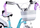 Biçikletë për kalamaj RoyalBaby Cute Bike 14" Little Swan RB14-18, me rrota ndihmëse, shportë, ngjyrë turquoise