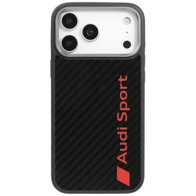 Kapak telefoni NoName Audi R8 Carbon Fiber MagSafe, për iPhone 17 Pro Max, karbon, i zi