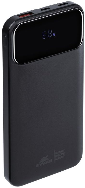 Нера надворешна батерија, 10000 mAh, Тип C, црна