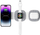 Karikues wireless Tech-Protect QI15W-A32 3in1, MagSafe, gri