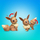 Lodra ndërtimi Mega Construx Pokémon Eevee, 200+ pjesë, 10 cm, multingjyrëshe