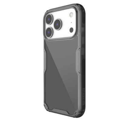 Kapak telefoni Nillkin Nature TPU Pro për iPhone 17 Pro, transparent, kundra goditjeve