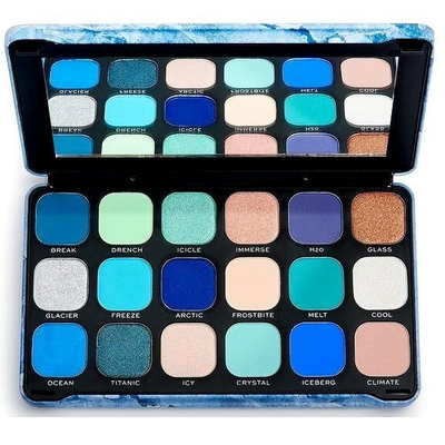 Paletë për sy Revolution Forever Flawless Ice 18 x 1.1 g