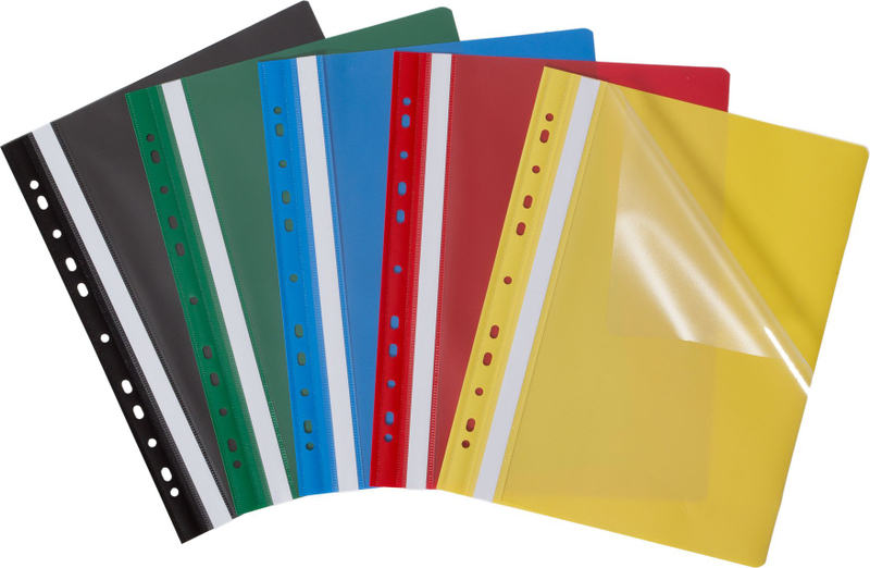Dosje me perforim Bantex EVO A4, set 25 copë, gri