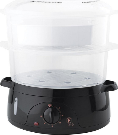 Tenxhere me avull Berlinger Haus, 800 W, 1.2 L, e zezë