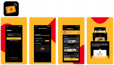 Kornizë digjitale Kodak CF102P, 10.1", WiFi, HD IPS, e zezë