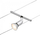Spot me kabllo Paulmann Wire Salt, rrotullues, krom mat