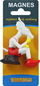 Magnet Tissotoys Sitting Billy Goat, figurinë për zbukurim, shumëngjyrësh