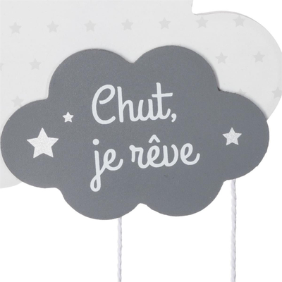 Varëse dekor për kalam jot Atmosphera Grey Cloud, si re gri