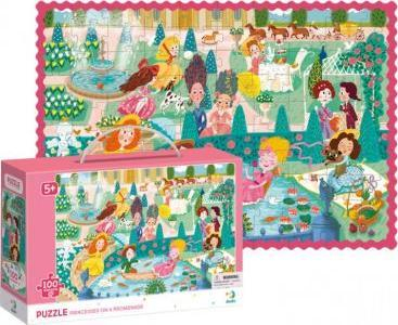 Puzzle Dodo Princesses on the Promenade, 100 copa, shumëngjyrësh