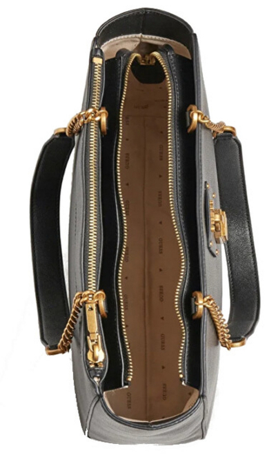 Çantë dore Guess HWVB8504230, e zezë