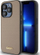 Kapak telefoni DKNY Grained Metal Logo MagSafe, për iPhone 15 Pro 6.1", TPU PC, ngjyrë bezhë