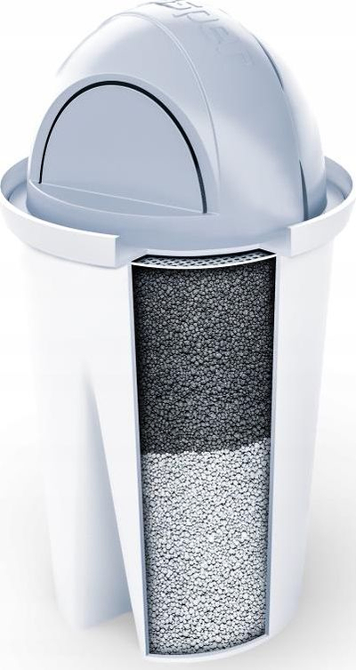 Fishek filtri Wessper AquaClassic Protect, set me 6 copë, për ujë shumë të fortë, i bardhë