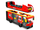 Set lodër LEGO City Red Double Decker Coach 60407, 384 pjesë, për fëmijë 7 plus, shumëngjyrësh