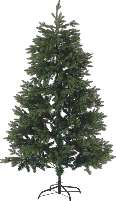 Pemë artificiale e Krishtlindjes HUXLEY, 180 cm, bazë metalike, jeshile