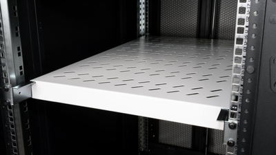Raft i rregullueshëm për kabinet 19" LevelOne Equip 280607, 1U, 1000 mm, gri