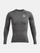 Bluze sportive Under Armour HeatGear, me mëngë të gjata, material i lehtë, e zezë
