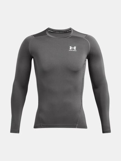 Bluze sportive Under Armour HeatGear, me mëngë të gjata, material i lehtë, e zezë