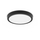 Plafonierë Philips Slim Surface Round, 28.6cm, 2700K, e zezë